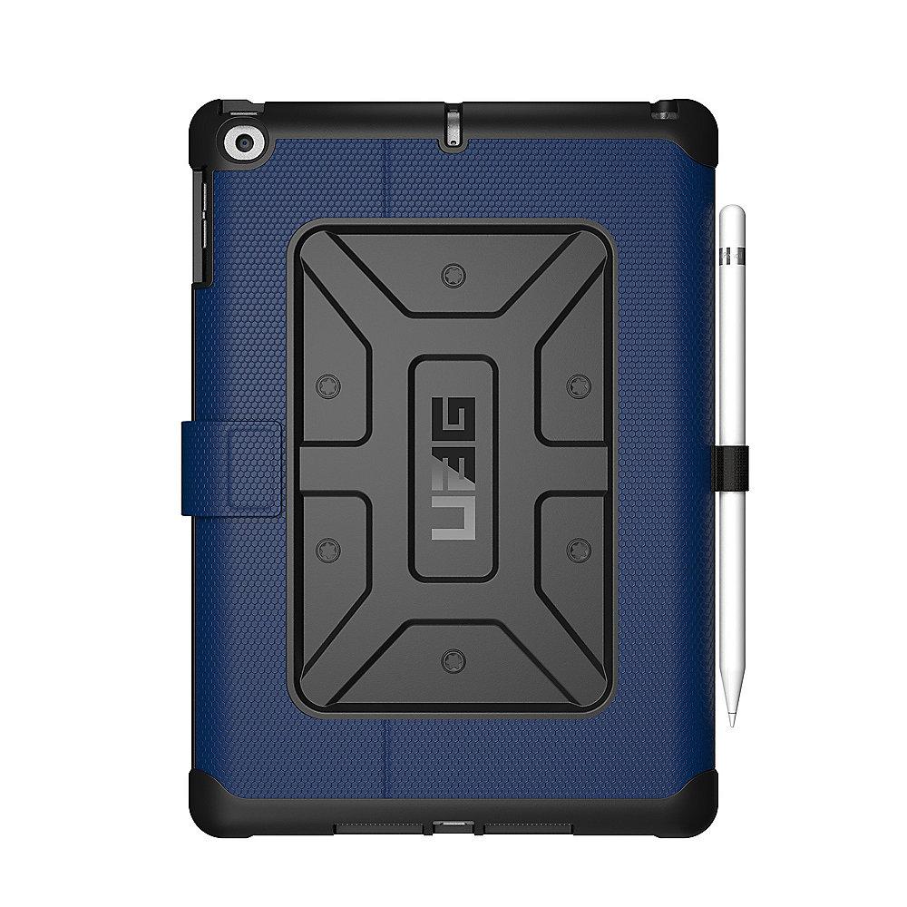 UAG Metropolis Case für Apple iPad 9.7 (2017/2018) mit Pen-Halter, schwarz-blau