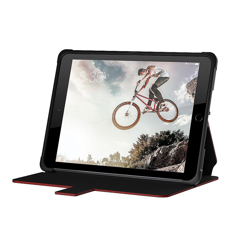 UAG Metropolis Case für Apple iPad 9.7 (2017/2018) mit Pen-Halter, schwarz-rot, UAG, Metropolis, Case, Apple, iPad, 9.7, 2017/2018, Pen-Halter, schwarz-rot