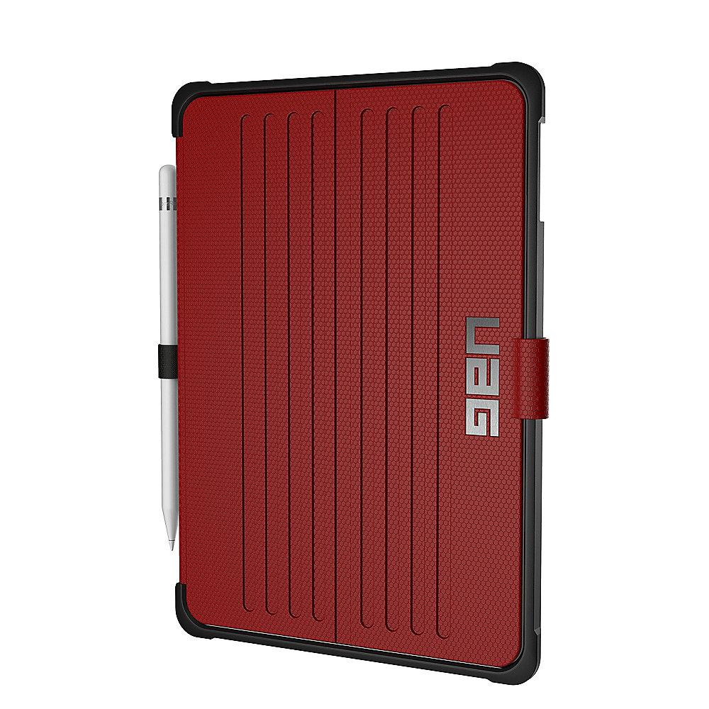 UAG Metropolis Case für Apple iPad 9.7 (2017/2018) mit Pen-Halter, schwarz-rot