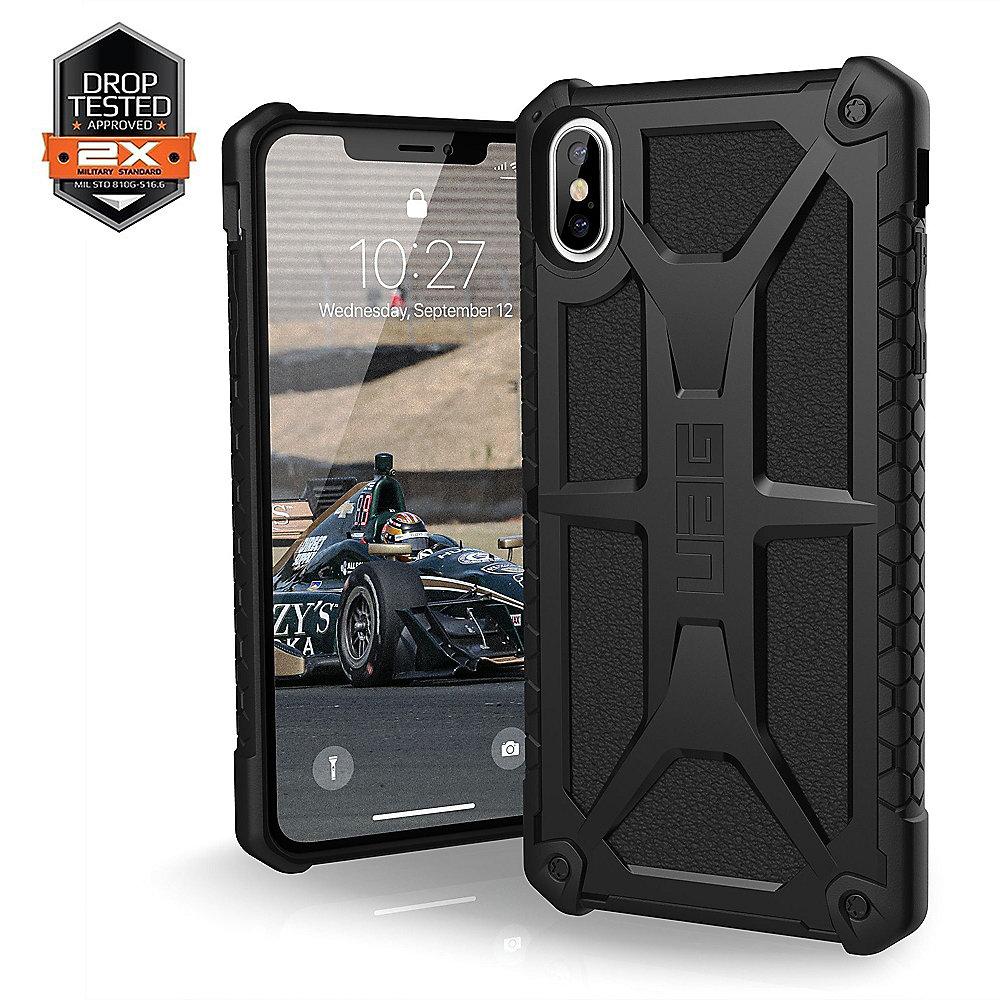 UAG Monarch Case für Apple iPhone Xs Max mattschwarz, UAG, Monarch, Case, Apple, iPhone, Xs, Max, mattschwarz