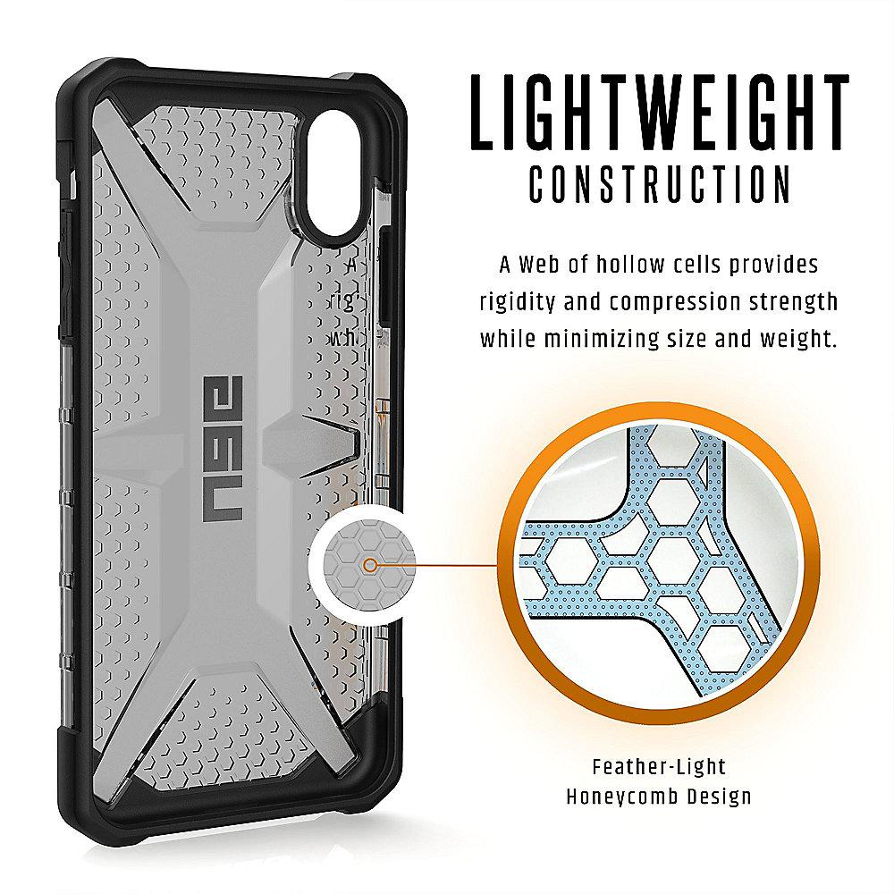 UAG Plasma Case für Apple iPhone Xs Max ash/grau transparent