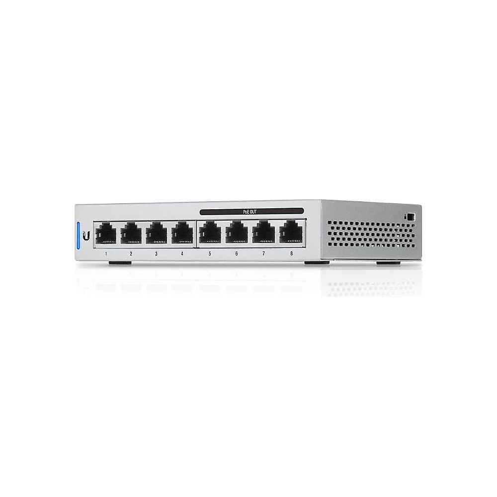 UbiQuiti UniFi Switch US-8-60W - Switch - verwaltet - 4 x 10/100/1000 PoE, UbiQuiti, UniFi, Switch, US-8-60W, Switch, verwaltet, 4, x, 10/100/1000, PoE