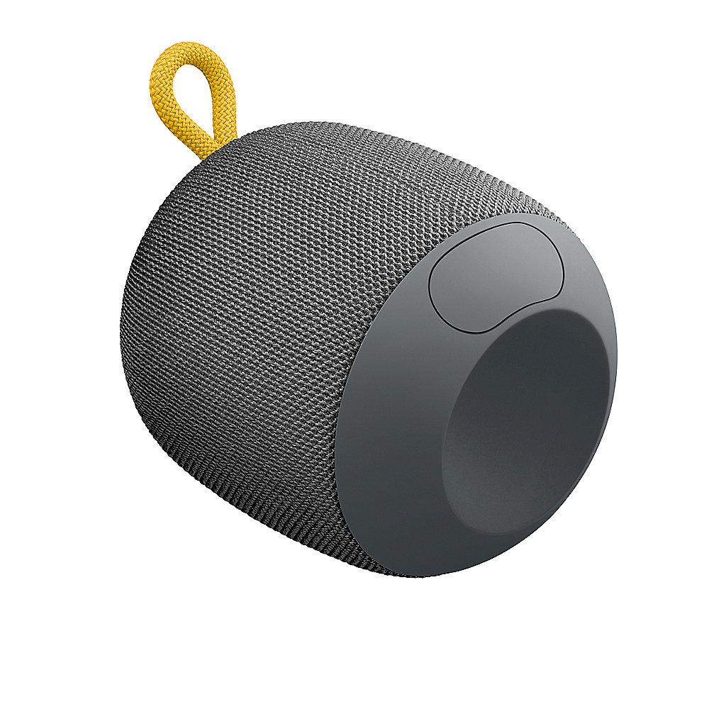 Ultimate Ears Wonderboom Bluetooth Speaker, grau, wasserdicht, mit Akku
