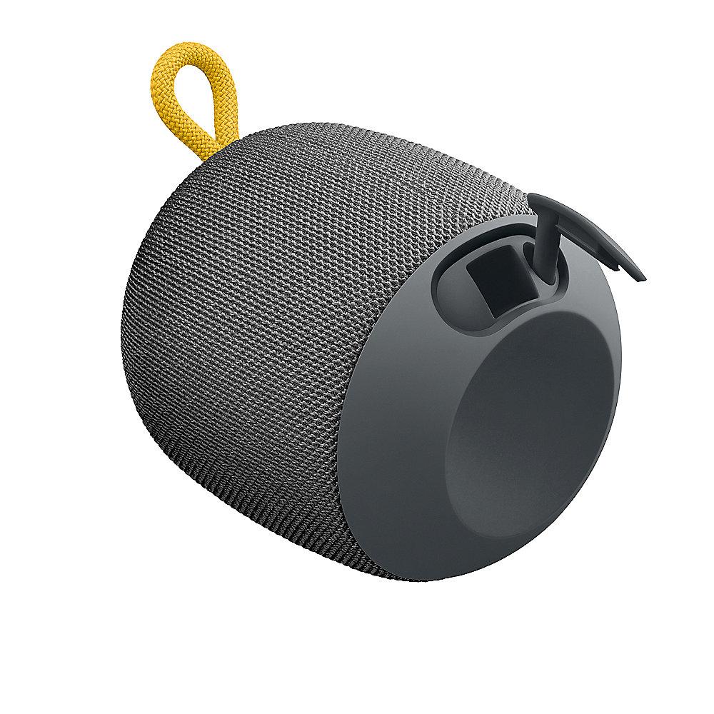 Ultimate Ears Wonderboom Bluetooth Speaker, grau, wasserdicht, mit Akku