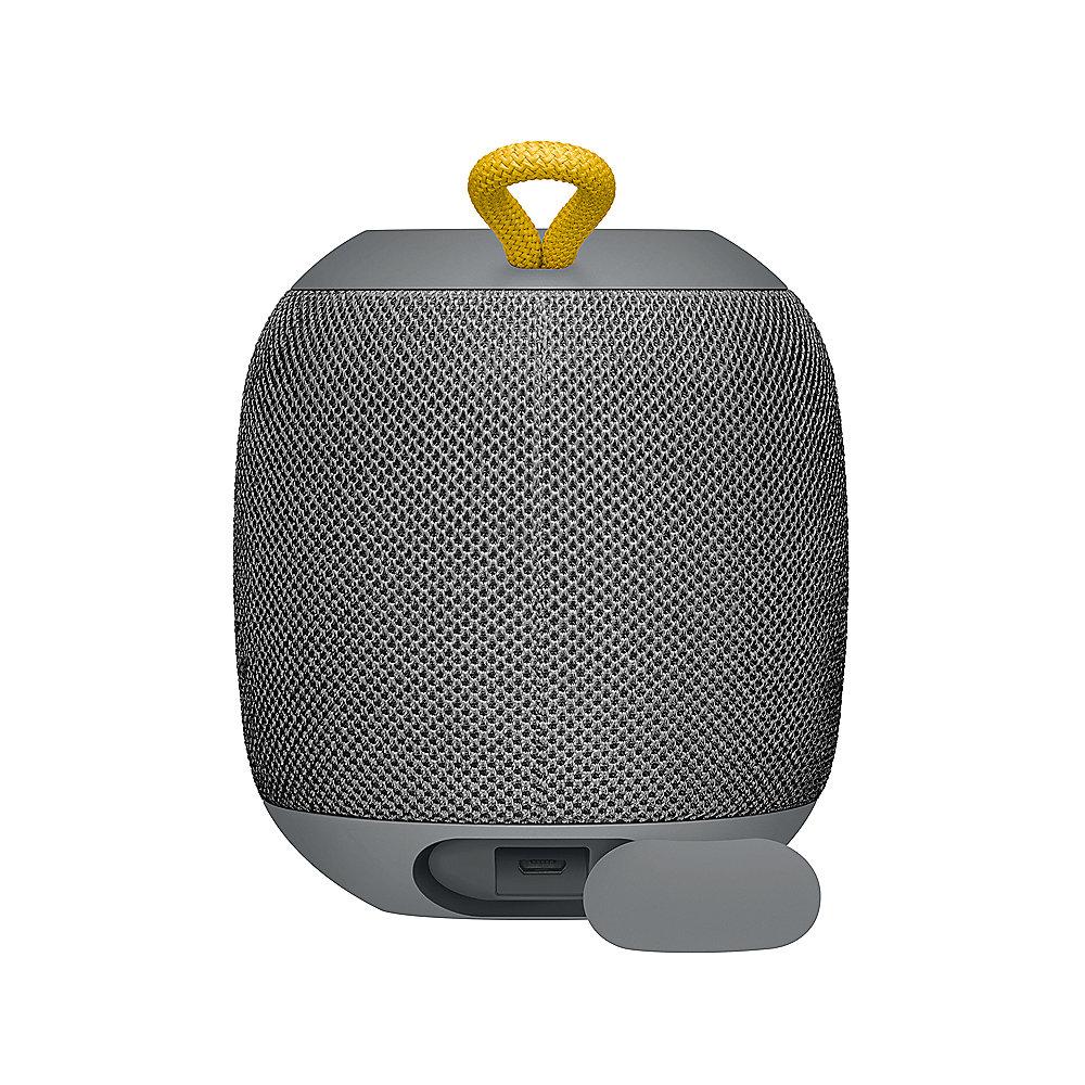 Ultimate Ears Wonderboom Bluetooth Speaker, grau, wasserdicht, mit Akku