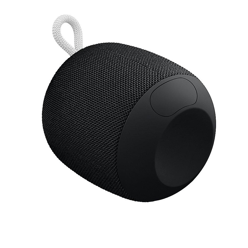 Ultimate Ears Wonderboom Bluetooth Speaker, schwarz, wasserdicht, mit Akku