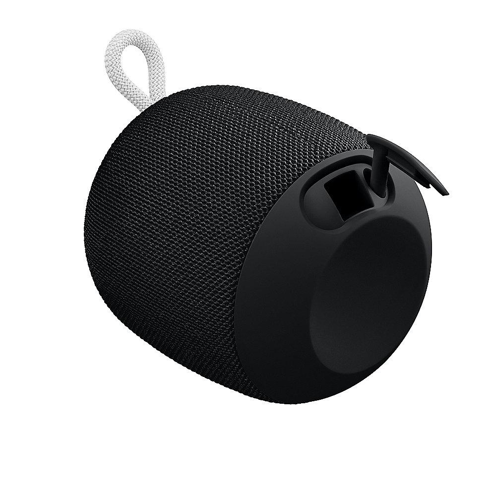 Ultimate Ears Wonderboom Bluetooth Speaker, schwarz, wasserdicht, mit Akku, Ultimate, Ears, Wonderboom, Bluetooth, Speaker, schwarz, wasserdicht, Akku