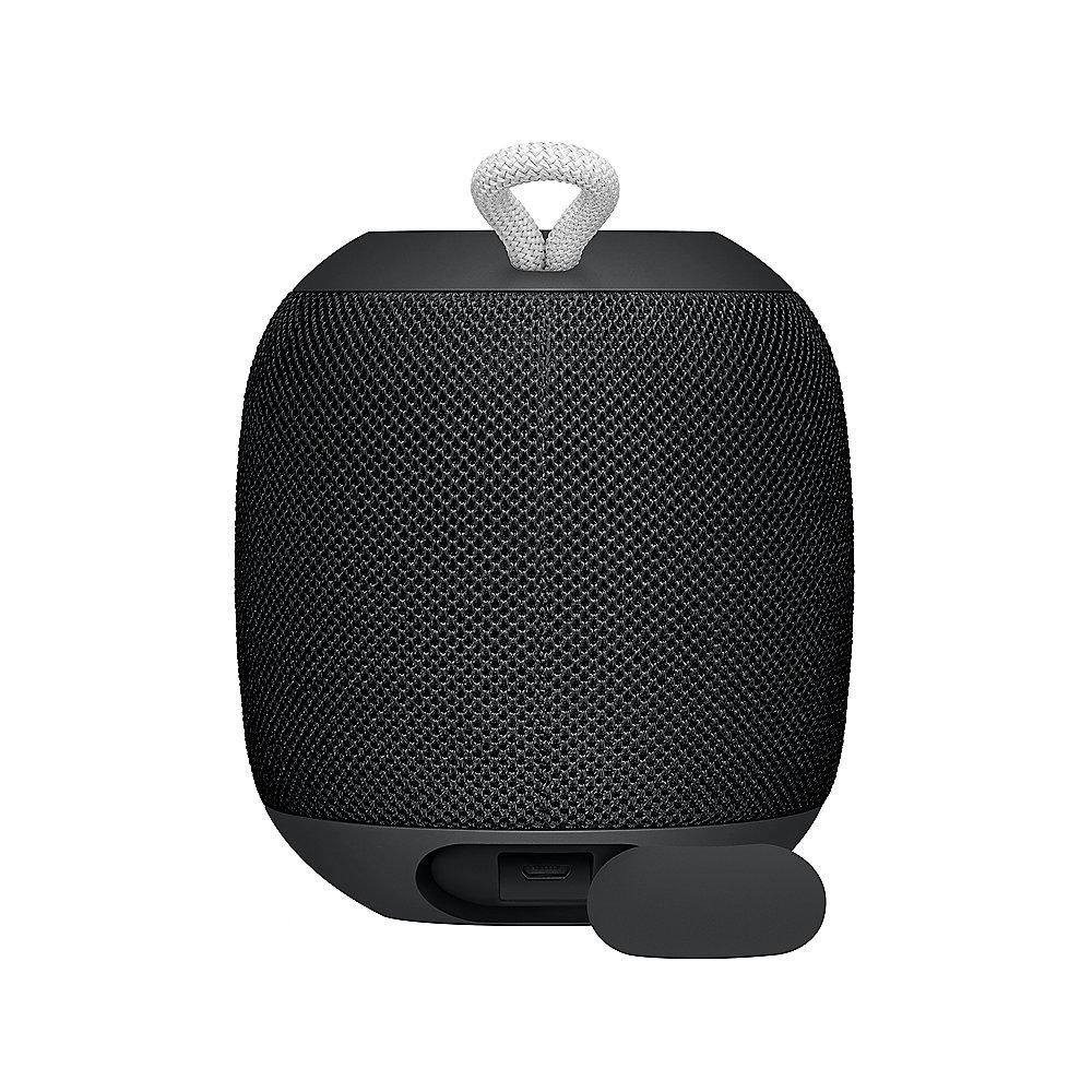 Ultimate Ears Wonderboom Bluetooth Speaker, schwarz, wasserdicht, mit Akku