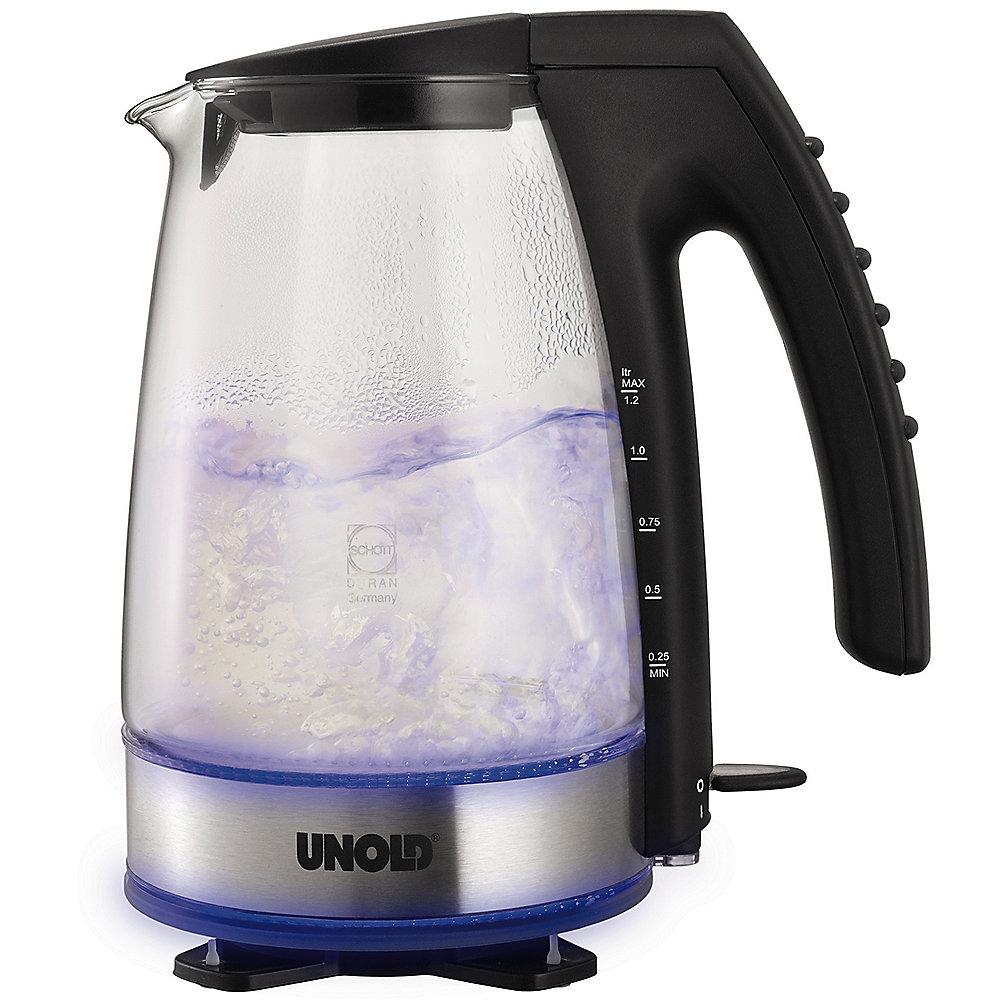 Unold 18590 Wasserkocher 1,2l Glas