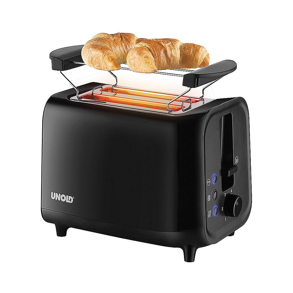 Unold 38415 Toaster Easy schwarz, Unold, 38415, Toaster, Easy, schwarz