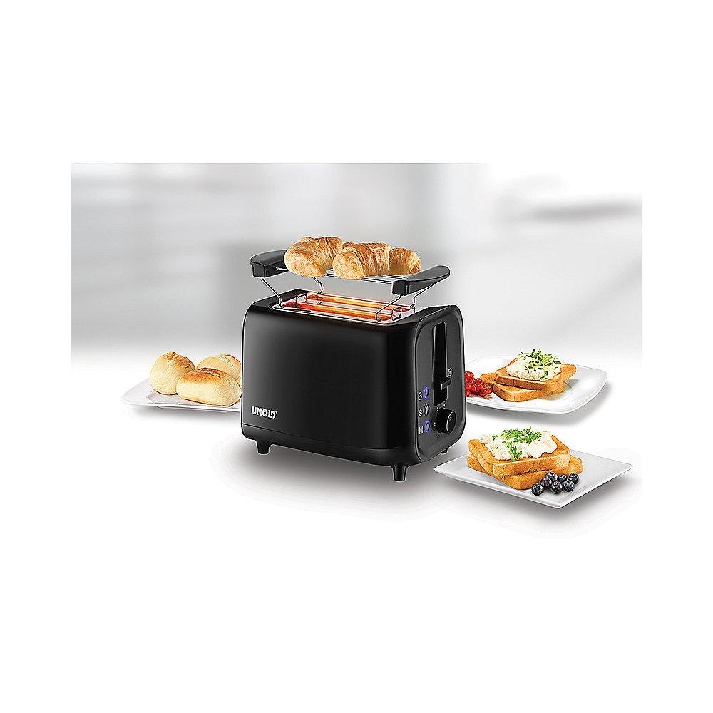 Unold 38415 Toaster Easy schwarz