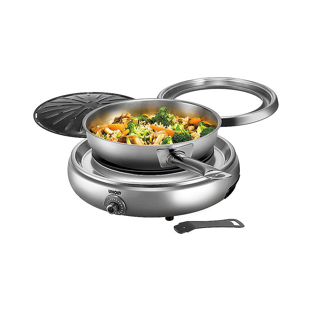 Unold 58546 ASIA-GRILL silver