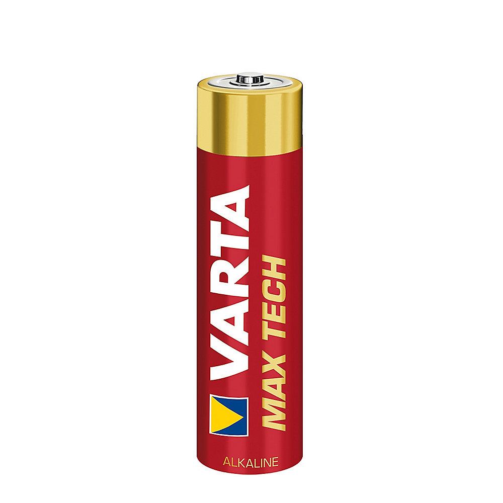 VARTA MAX TECH Batterie Micro AAA LR3 4er Blister