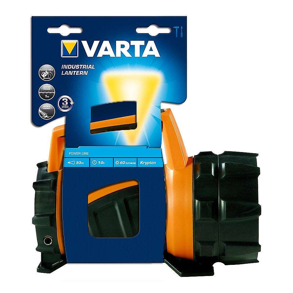 VARTA Taschenlampe Industrial Lantern 4D ohne Batterien