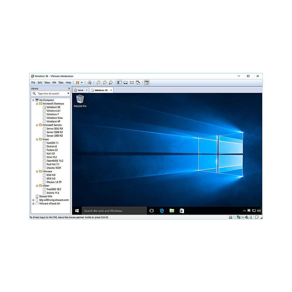 VMware Workstation 14 Pro Upgrade von 11/12 oder Player 7 Lizenz, VMware, Workstation, 14, Pro, Upgrade, 11/12, oder, Player, 7, Lizenz