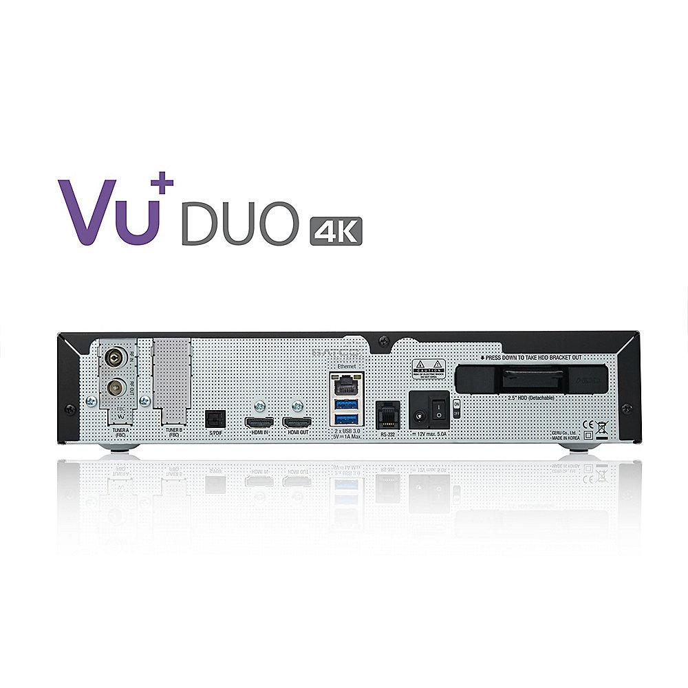 VU  Duo 4K 1x DVB-C FBC Tuner PVR ready Linux Receiver UHD 2160p
