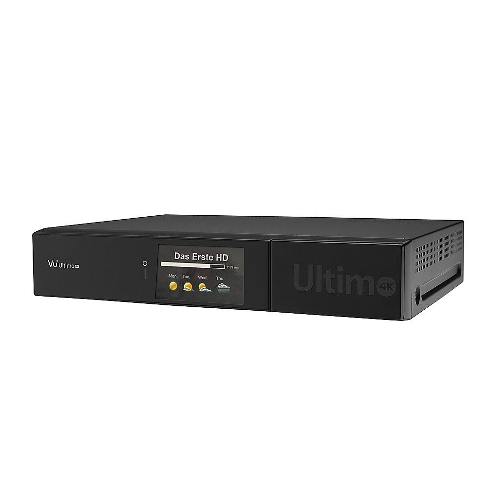 VU  Ultimo 4K DVB-S2 FBC Twin Tuner PVR ready Linux Receiver UHD 2160p