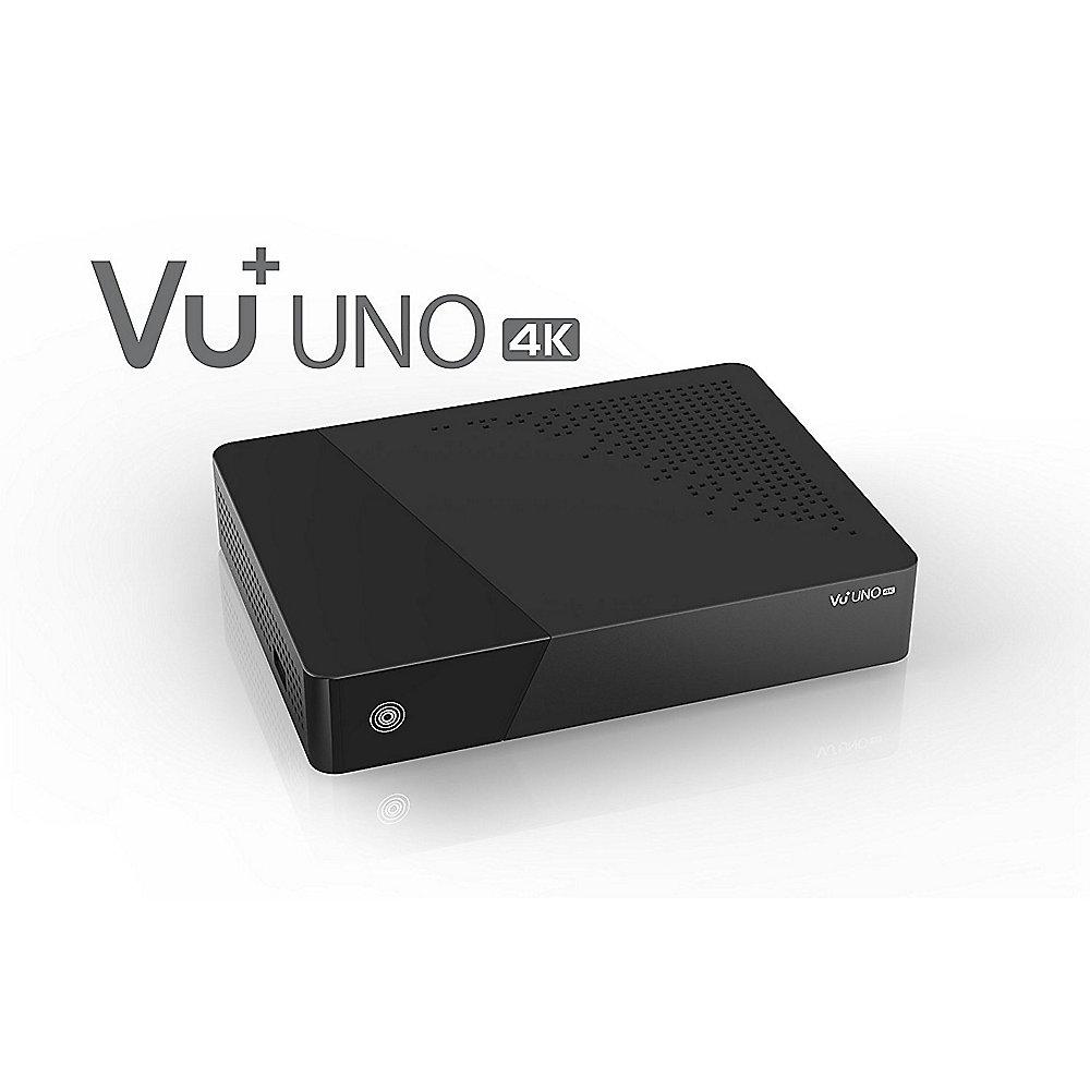 VU  Uno 4K DVB-S2 FBC Twin Tuner Linux Receiver UHD 2160p