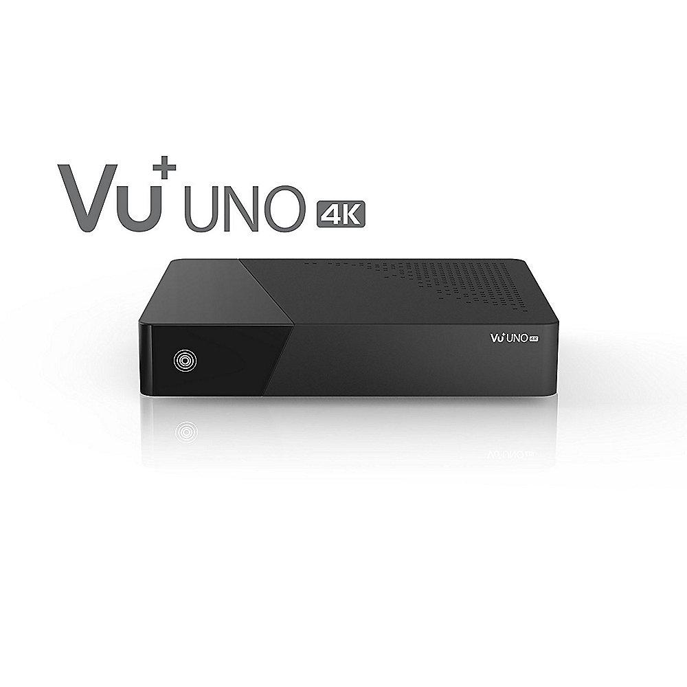 VU  Uno 4K DVB-S2 FBC Twin Tuner Linux Receiver UHD 2160p