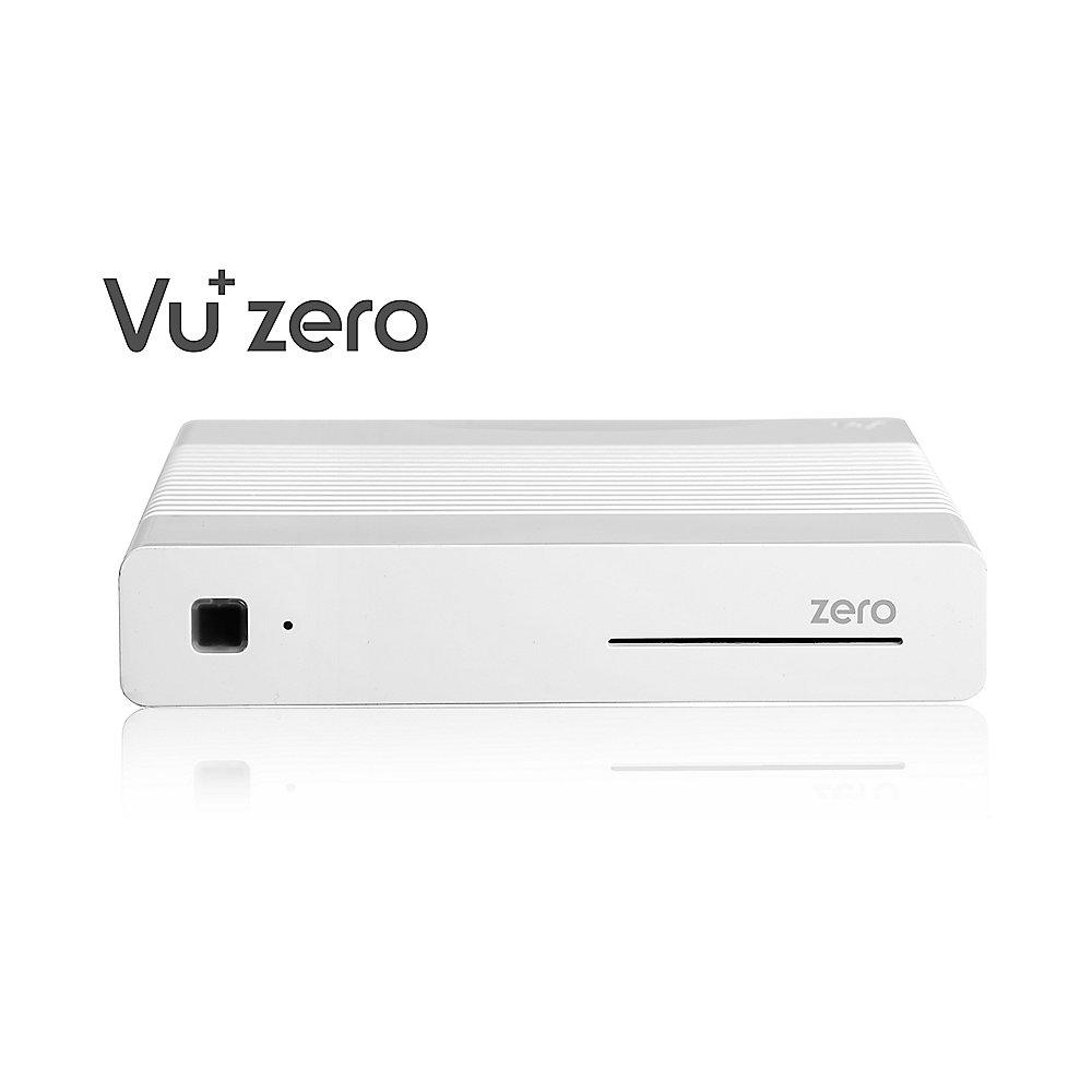 VU  ZERO 1x DVB-S2 Tuner Full HD 1080p Linux Receiver Weiß, VU, ZERO, 1x, DVB-S2, Tuner, Full, HD, 1080p, Linux, Receiver, Weiß