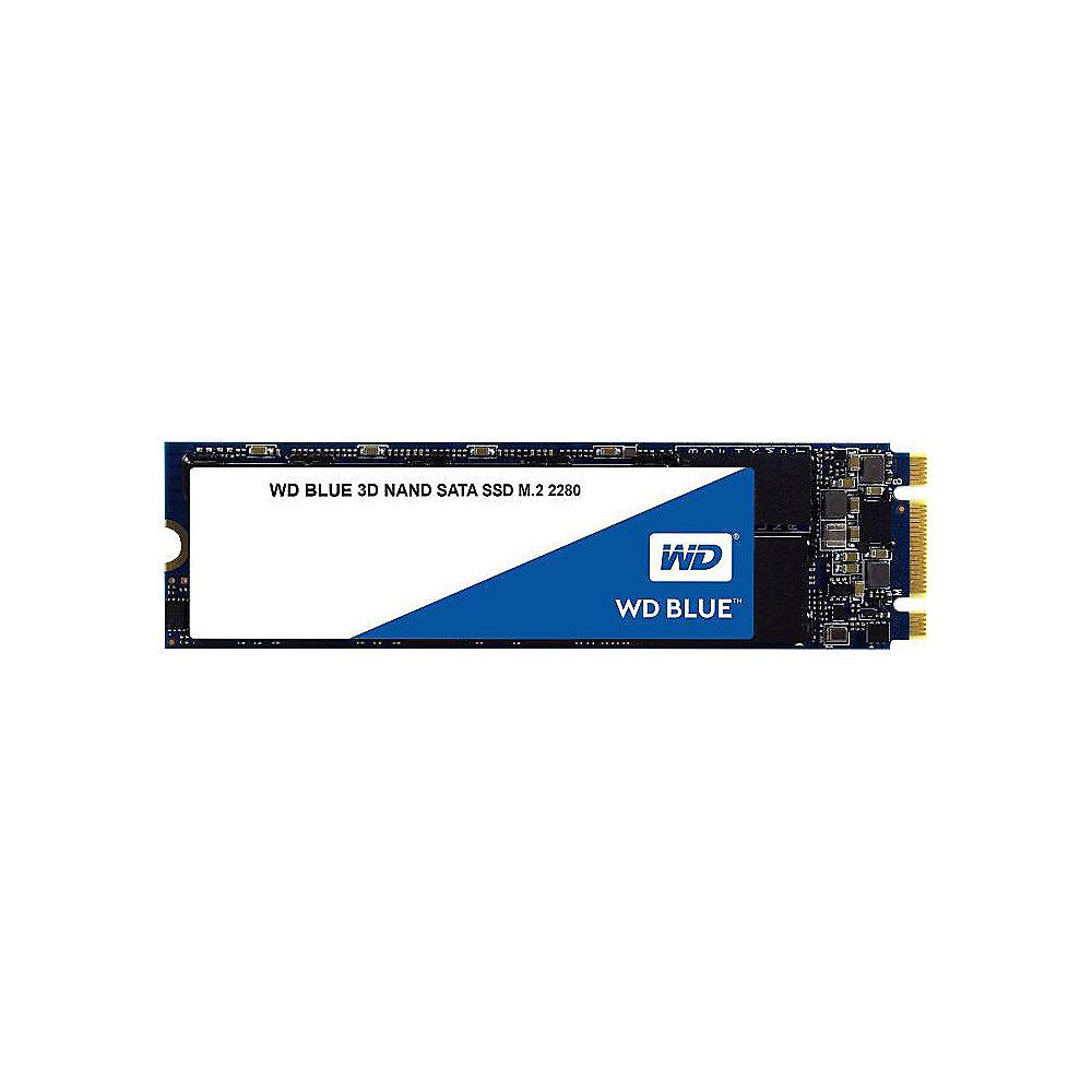 WD Blue 250GB 3D NAND SATA-SSD 6GB/s M.2 2280, WD, Blue, 250GB, 3D, NAND, SATA-SSD, 6GB/s, M.2, 2280