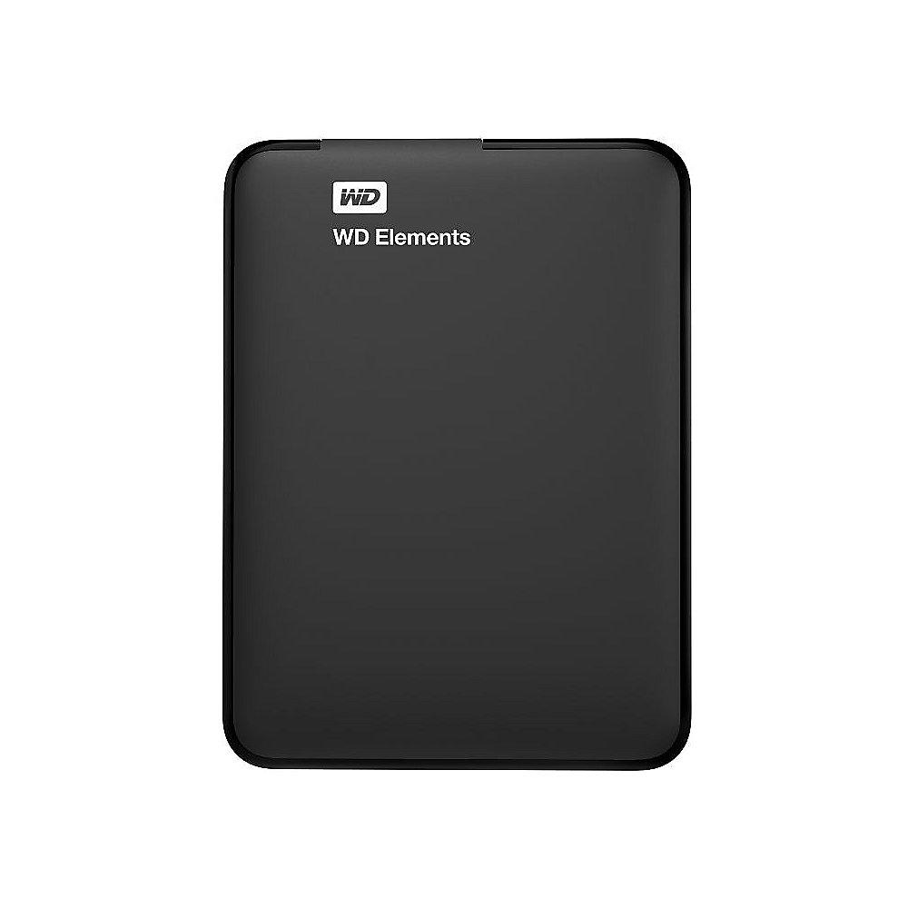 WD Elements Portable USB3.0 1TB 2.5zoll Black