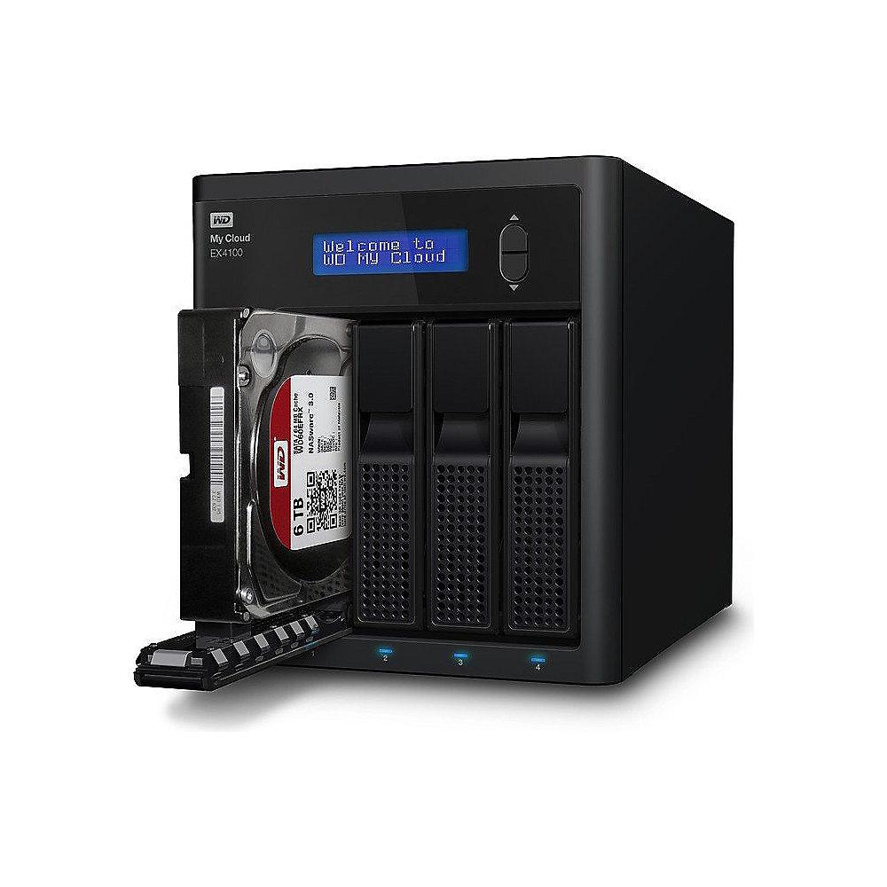 WD My Cloud EX4100 NAS System 4-Bay 32TB (4x8TB)