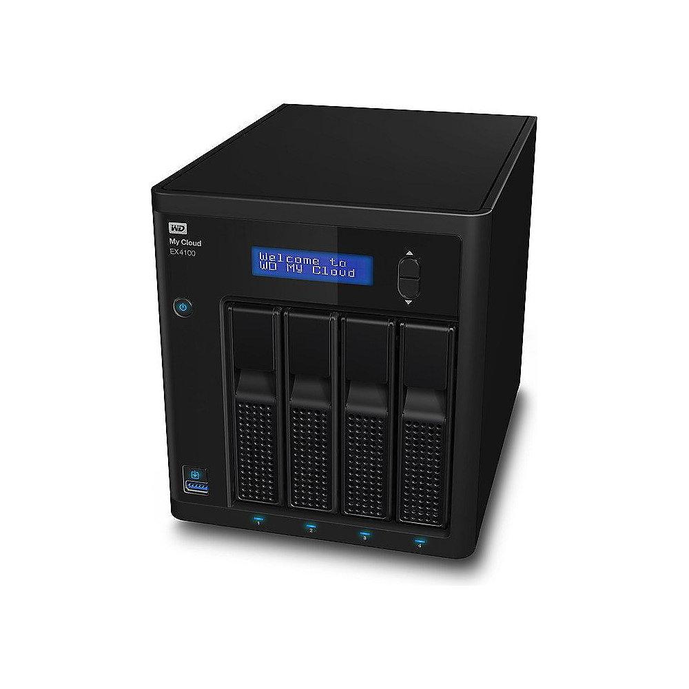WD My Cloud EX4100 NAS System 4-Bay 32TB (4x8TB)
