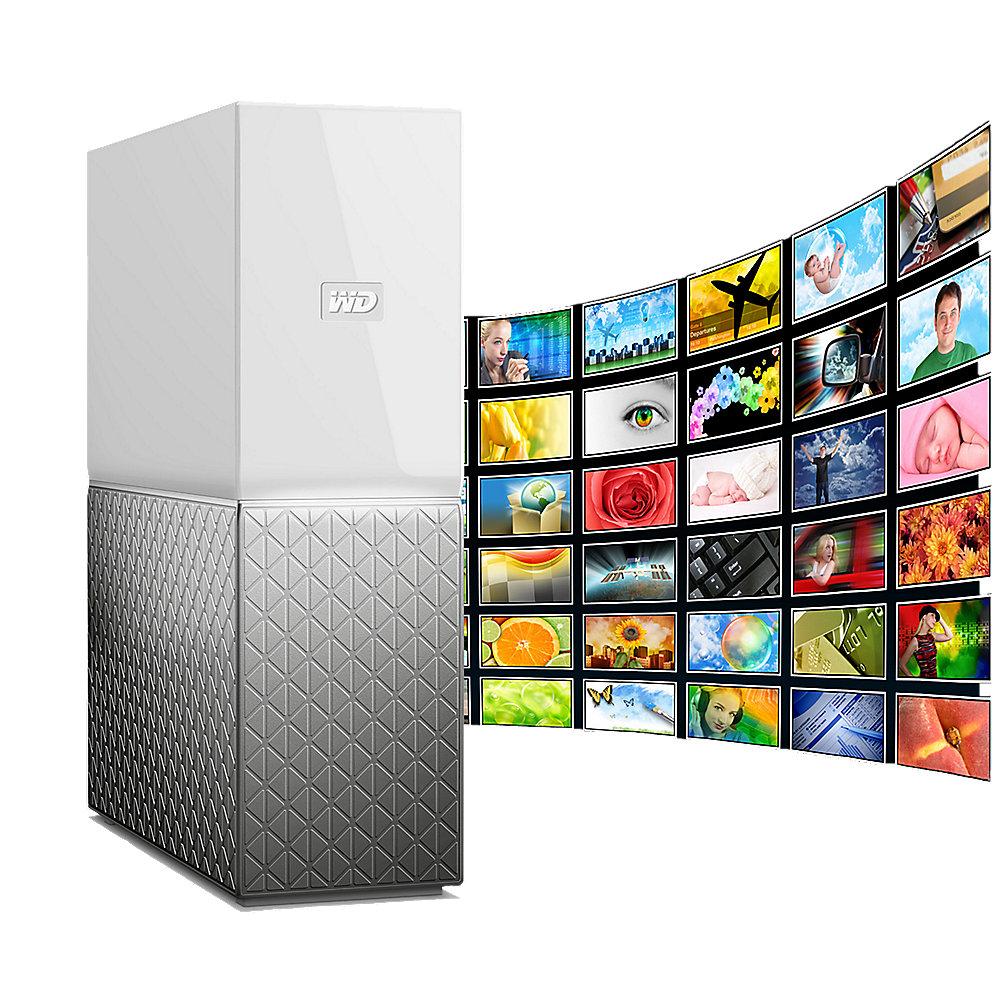 WD My Cloud Home 4TB externe Festplatte mit Online-Zugriff und Backup-Funktion