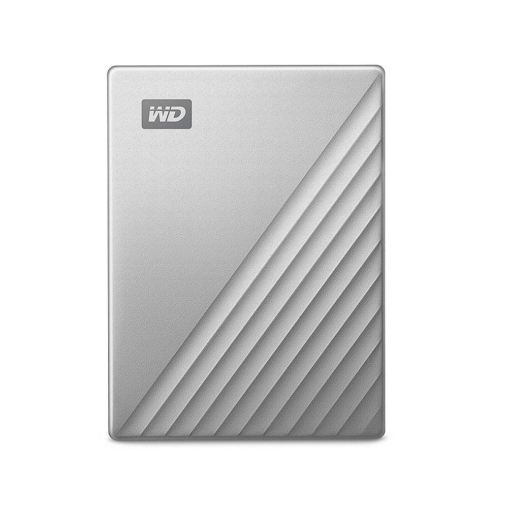 WD My Passport Ultra 1TB USB3.0 & USB-C 2.5zoll - Silber