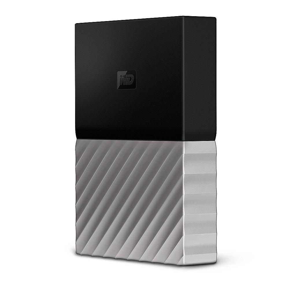 WD My Passport Ultra USB3.0 4TB 2.5zoll - Schwarz/Grau WDBFKT0040BGY-WESN