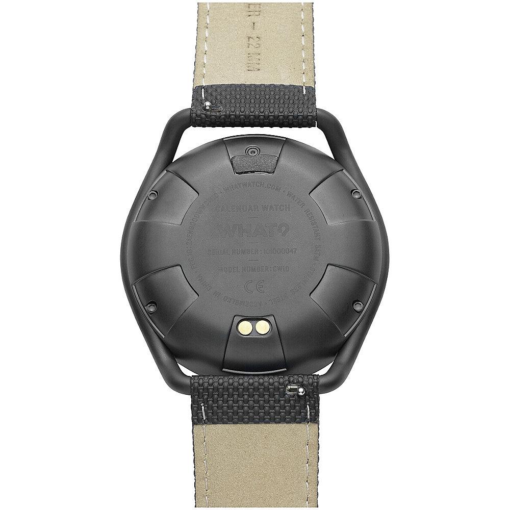 What Calendar Watch gunmetal black