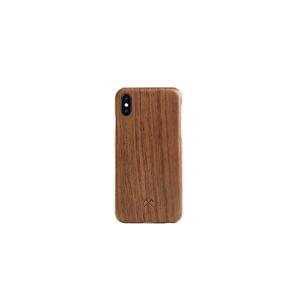 Woodcessories EcoCase Cevlar für iPhone X walnuss