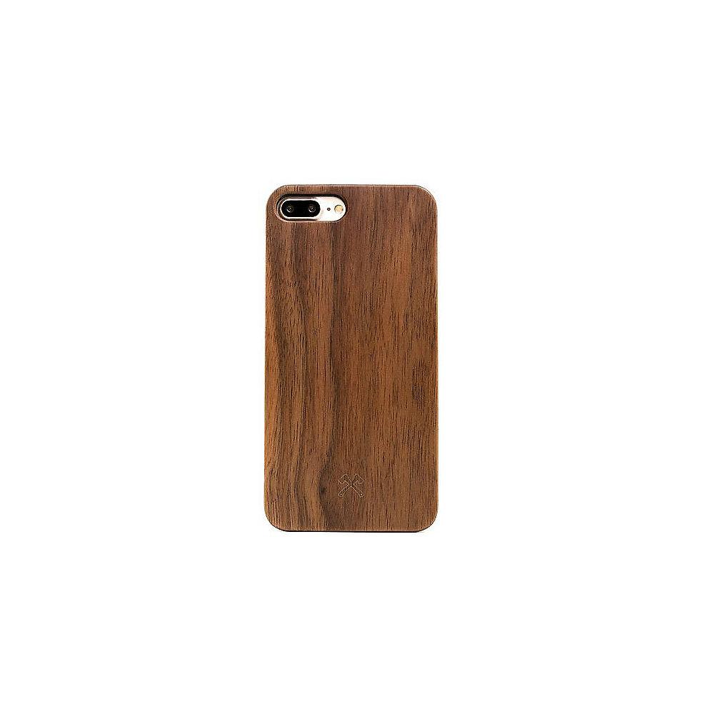 Woodcessories EcoCase Classic für iPhone 8/7 Plus walnuss   schwarz