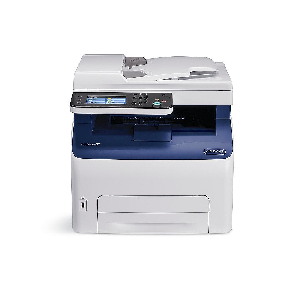 Xerox WorkCentre 6027NI Farblaserdrucker Scanner Kopierer Fax LAN WLAN, Xerox, WorkCentre, 6027NI, Farblaserdrucker, Scanner, Kopierer, Fax, LAN, WLAN