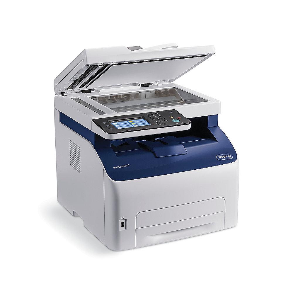 Xerox WorkCentre 6027NI Farblaserdrucker Scanner Kopierer Fax LAN WLAN, Xerox, WorkCentre, 6027NI, Farblaserdrucker, Scanner, Kopierer, Fax, LAN, WLAN