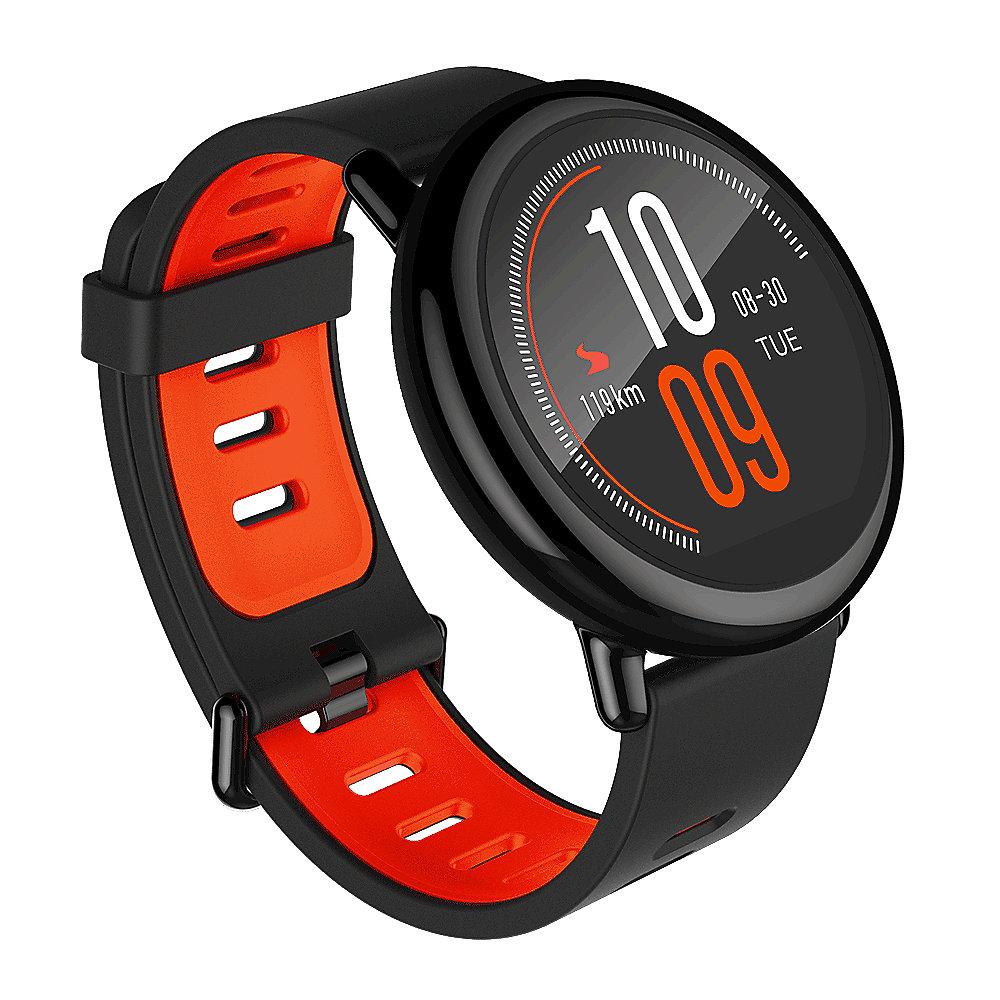 Xiaomi Huami Amazfit Pace Smartwatch schwarz/rot