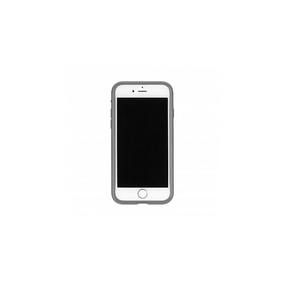 xqisit Nuson Xcel für iPhone 8/7, grau-transparent