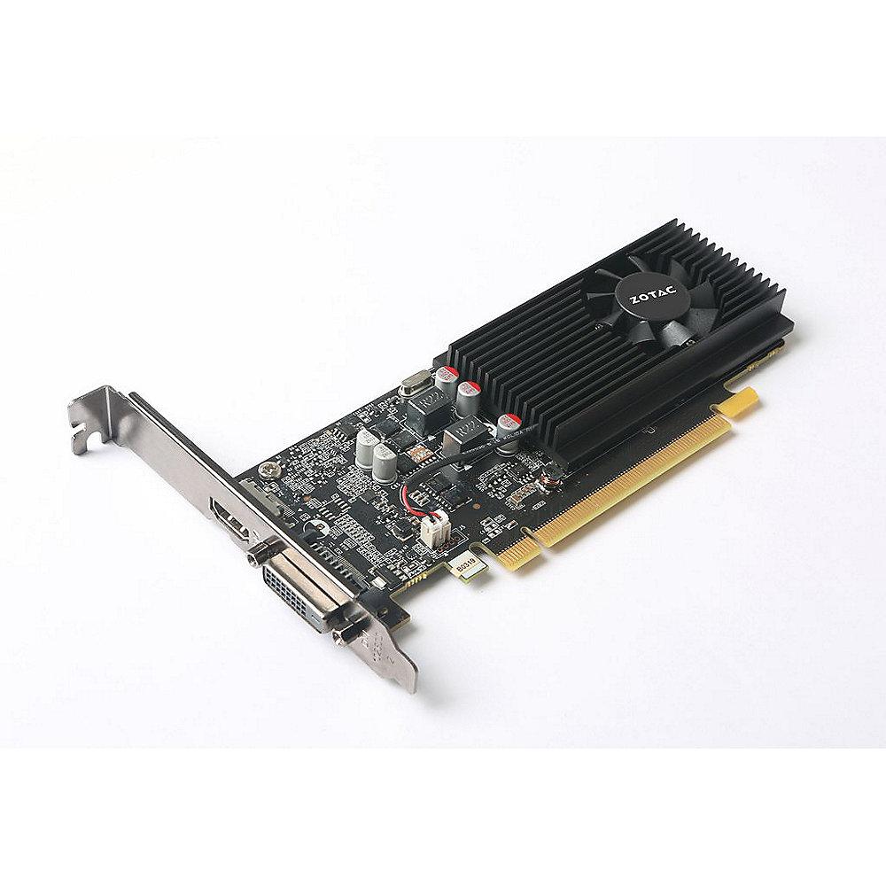 Zotac GeForce GT 1030 2GB GDDR5 Grafikkarte Low Profile DVI/HDMI, Zotac, GeForce, GT, 1030, 2GB, GDDR5, Grafikkarte, Low, Profile, DVI/HDMI