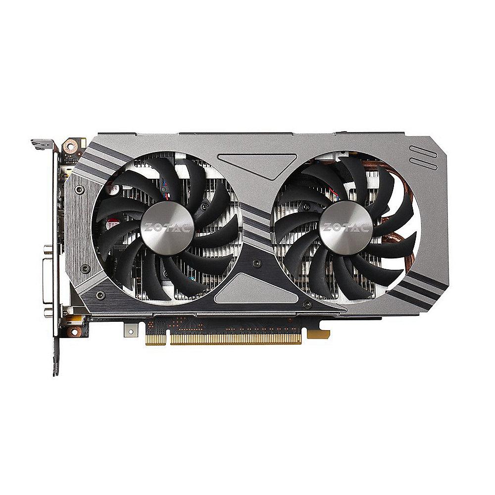 Zotac GeForce GTX 1060 AMP! Edition 3GB GDDR5 Grafikkarte DVI/HDMI/3xDP, Zotac, GeForce, GTX, 1060, AMP!, Edition, 3GB, GDDR5, Grafikkarte, DVI/HDMI/3xDP