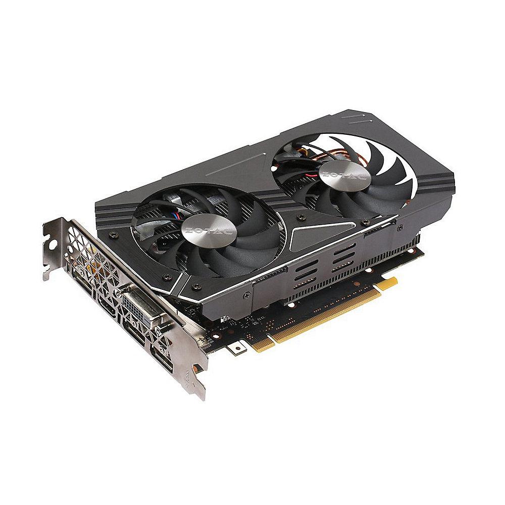 Zotac GeForce GTX 1060 AMP! Edition 3GB GDDR5 Grafikkarte DVI/HDMI/3xDP, Zotac, GeForce, GTX, 1060, AMP!, Edition, 3GB, GDDR5, Grafikkarte, DVI/HDMI/3xDP