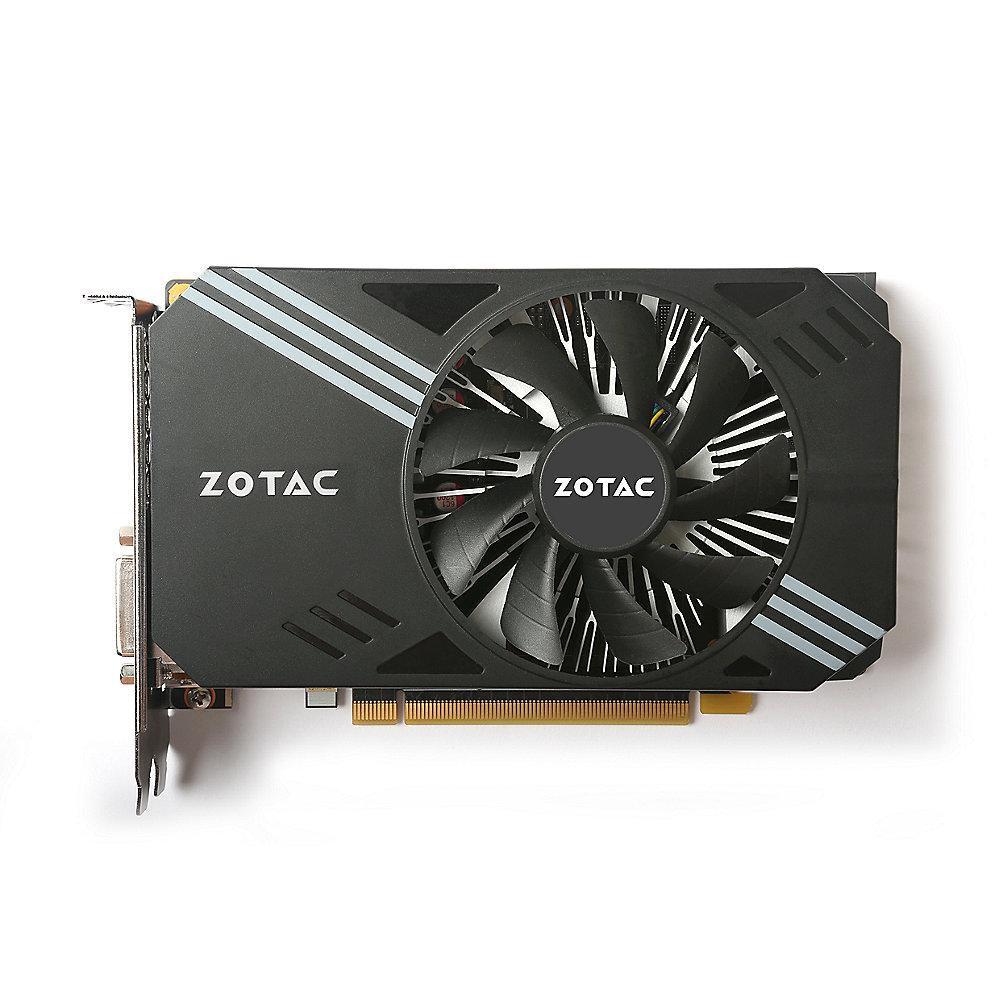 Zotac GeForce GTX 1060 Mini Edition 6GB GDDR5 Grafikkarte DVI/HDMI/3xDP, Zotac, GeForce, GTX, 1060, Mini, Edition, 6GB, GDDR5, Grafikkarte, DVI/HDMI/3xDP