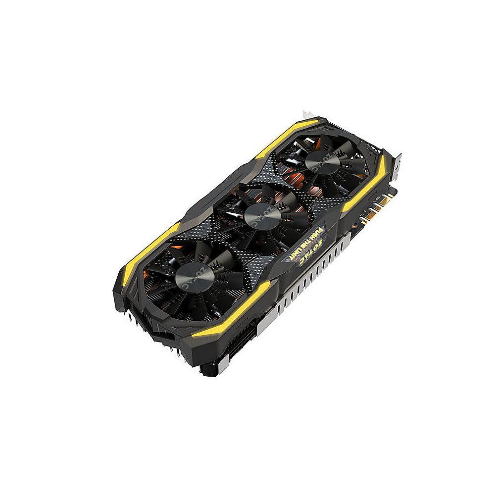 Zotac GeForce GTX 1070Ti AMP! Extreme Ed. 8GB GDDR5 Grafikkarte DVI/HDMI/3xDP, Zotac, GeForce, GTX, 1070Ti, AMP!, Extreme, Ed., 8GB, GDDR5, Grafikkarte, DVI/HDMI/3xDP