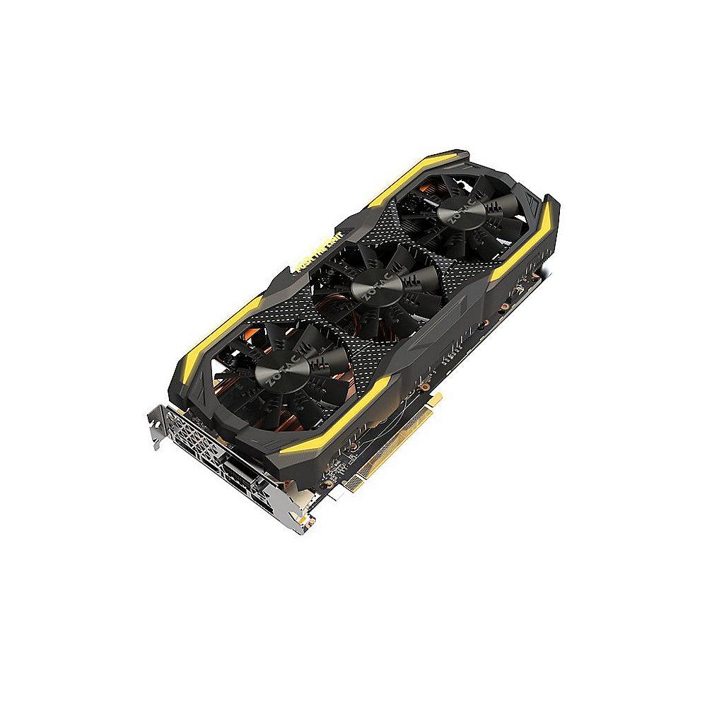 Zotac GeForce GTX 1070Ti AMP! Extreme Ed. 8GB GDDR5 Grafikkarte DVI/HDMI/3xDP, Zotac, GeForce, GTX, 1070Ti, AMP!, Extreme, Ed., 8GB, GDDR5, Grafikkarte, DVI/HDMI/3xDP