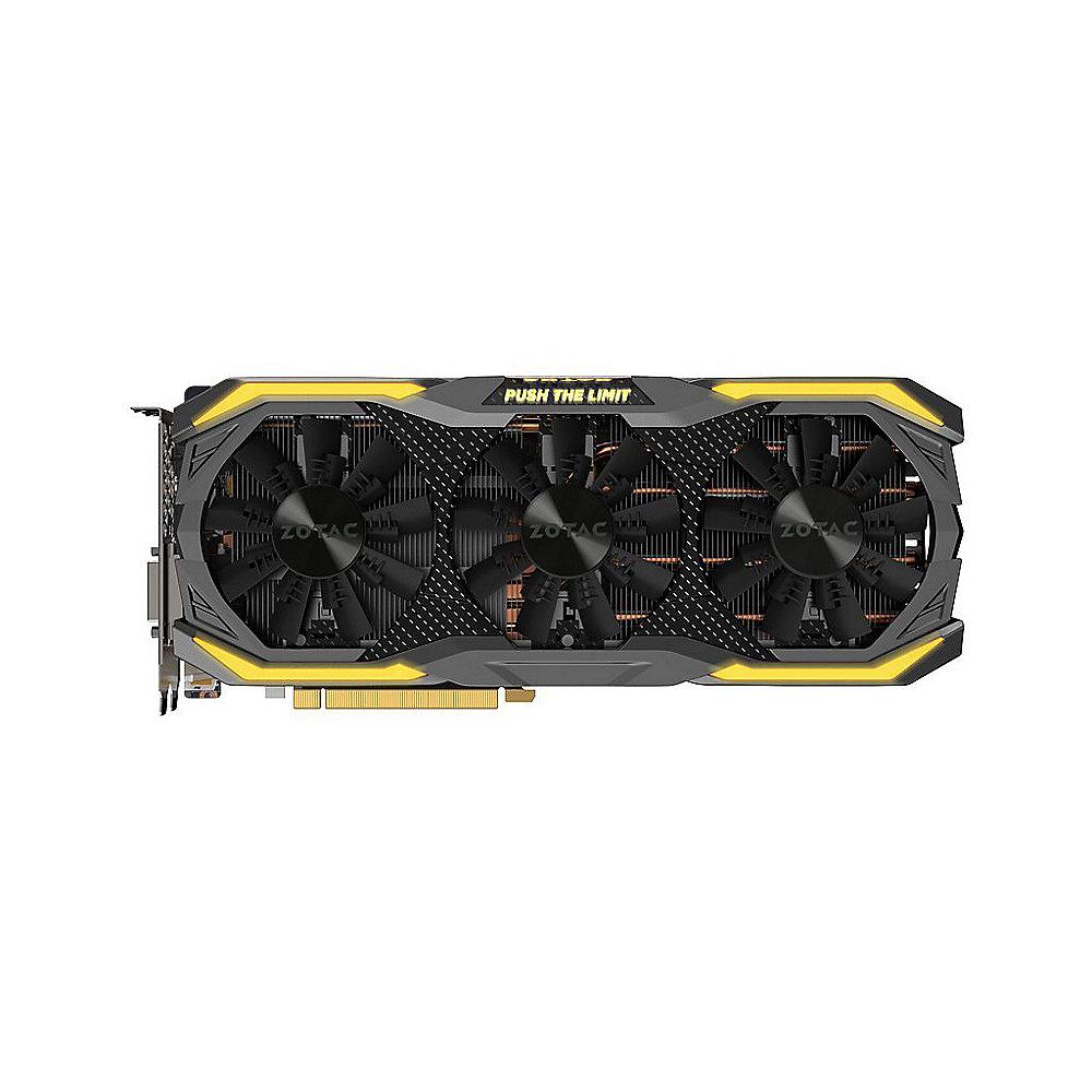 Zotac GeForce GTX 1070Ti AMP! Extreme Ed. 8GB GDDR5 Grafikkarte DVI/HDMI/3xDP, Zotac, GeForce, GTX, 1070Ti, AMP!, Extreme, Ed., 8GB, GDDR5, Grafikkarte, DVI/HDMI/3xDP