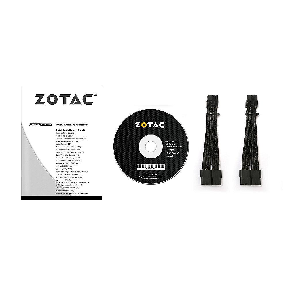 Zotac GeForce GTX 1070Ti AMP! Extreme Ed. 8GB GDDR5 Grafikkarte DVI/HDMI/3xDP