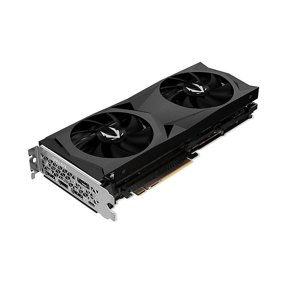 Zotac GeForce RTX 2070 AMP! 8 GB GDDR6 Grafikkarte 3xDP/HDMI/USB-C, Zotac, GeForce, RTX, 2070, AMP!, 8, GB, GDDR6, Grafikkarte, 3xDP/HDMI/USB-C