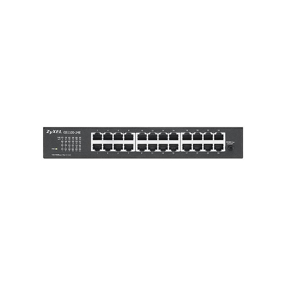 ZyXEL GS1100-24E 24-Port Gigabit Switch, ZyXEL, GS1100-24E, 24-Port, Gigabit, Switch