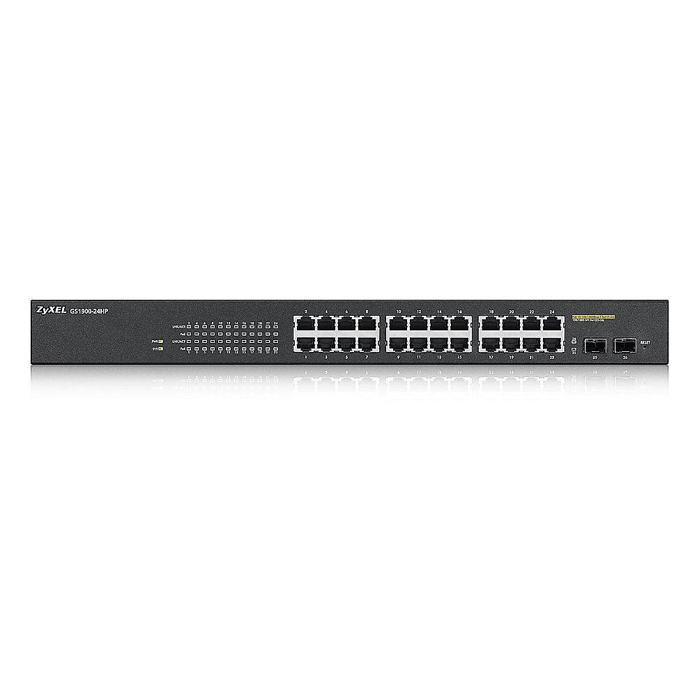 ZyXEL GS1900-24HP 24-Port smart managed 170W PoE  Switch