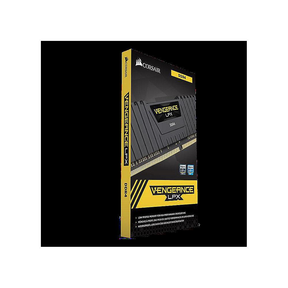 32GB (2x16GB) Corsair Vengeance LPX schwarz DDR4-3000 RAM CL15 Kit